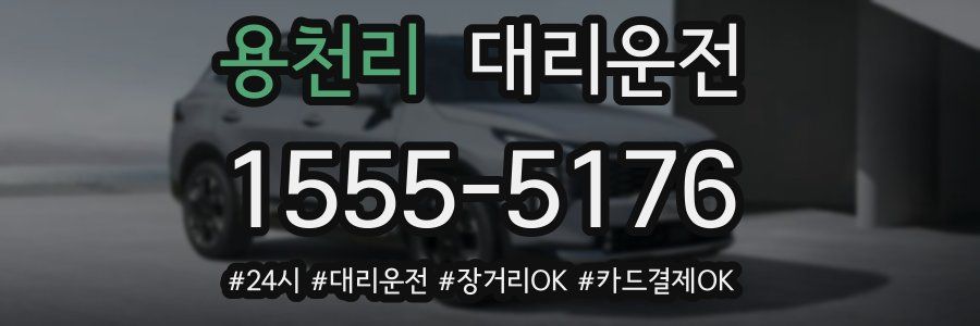 용천리 대리운전