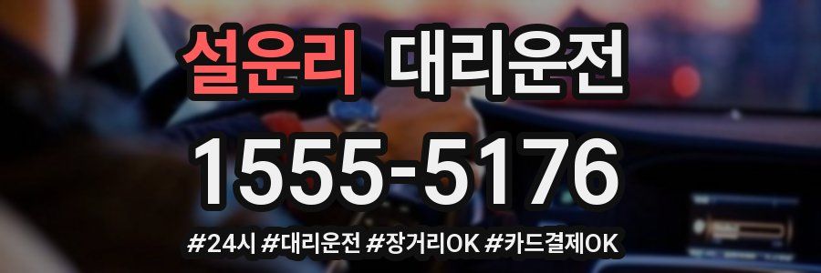 설운리 대리운전