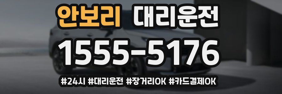 안보리 대리운전