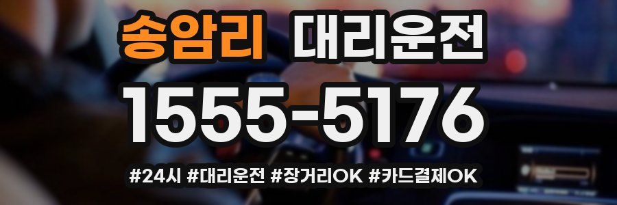송암리 대리운전
