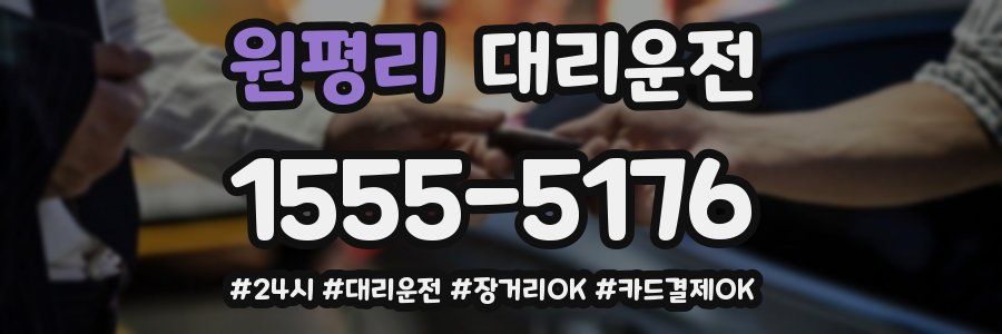 원평리 대리운전