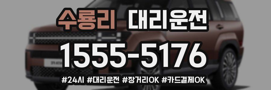 수룡리 대리운전