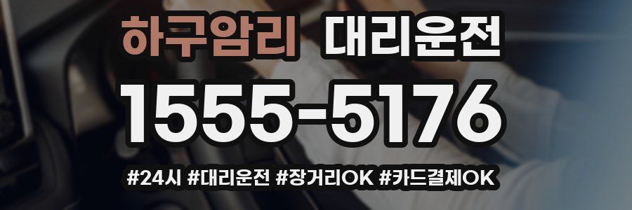 하구암리 대리운전