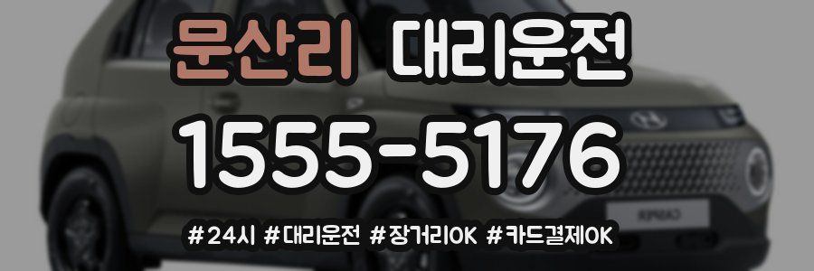 문산리 대리운전