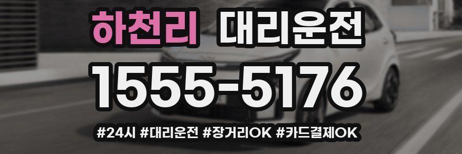 하천리 대리운전