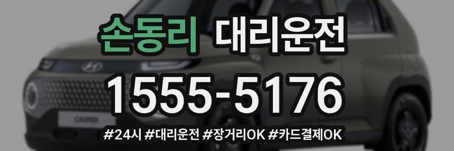 손동리 대리운전