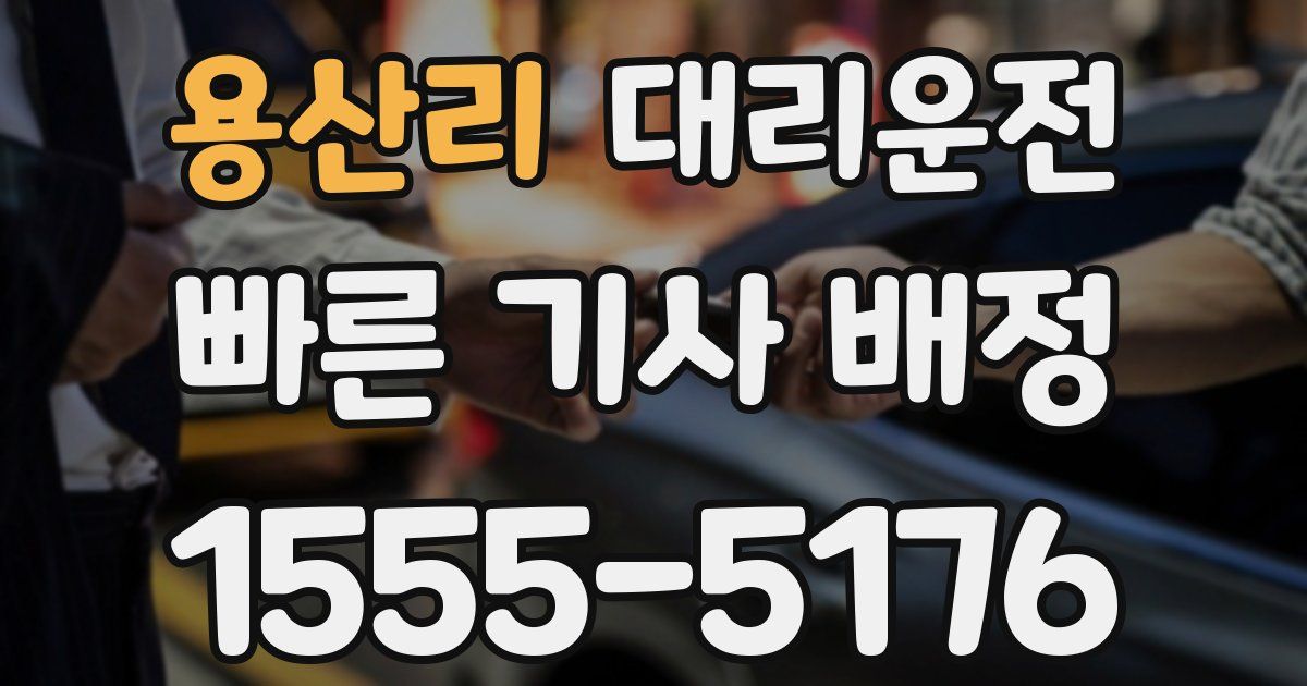 일일대리기사