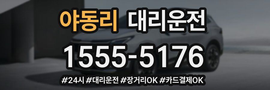 야동리 대리운전