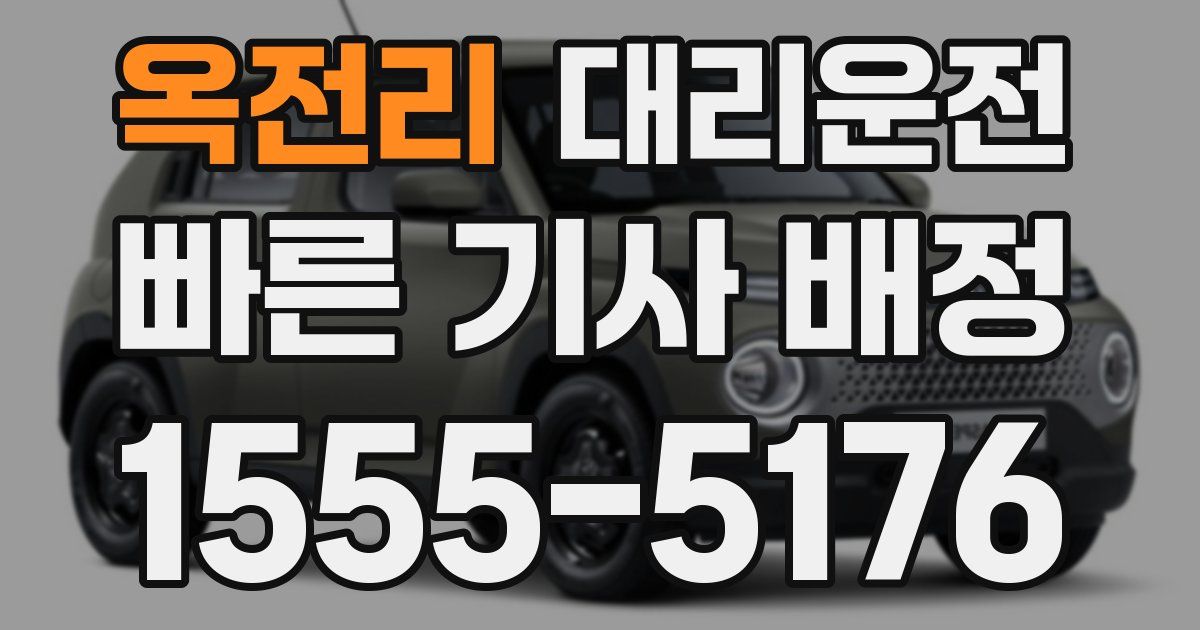 일일대리기사