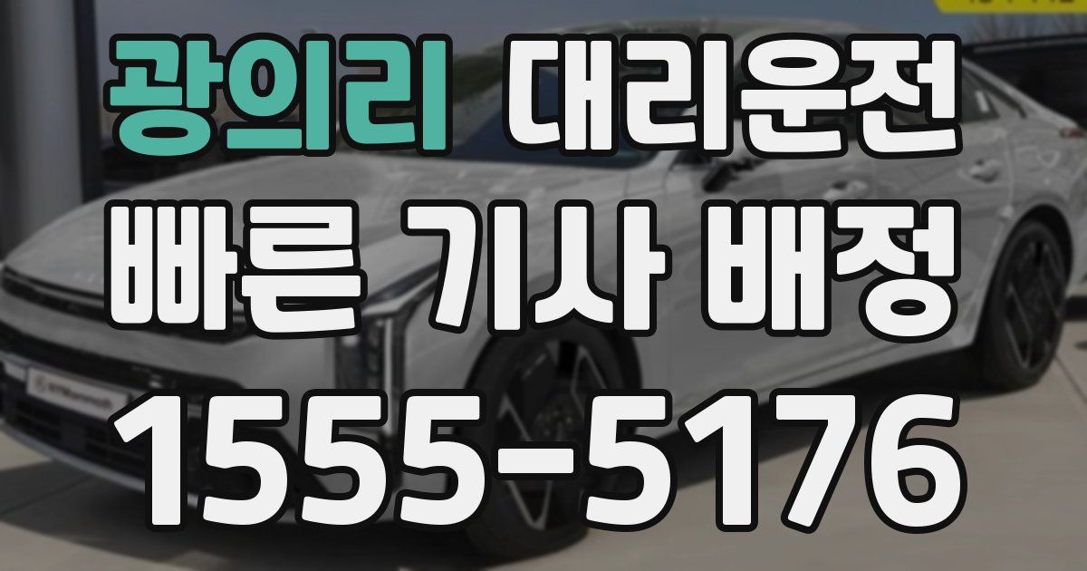 일일대리기사