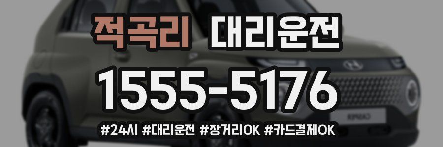 적곡리 대리운전