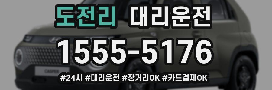도전리 대리운전