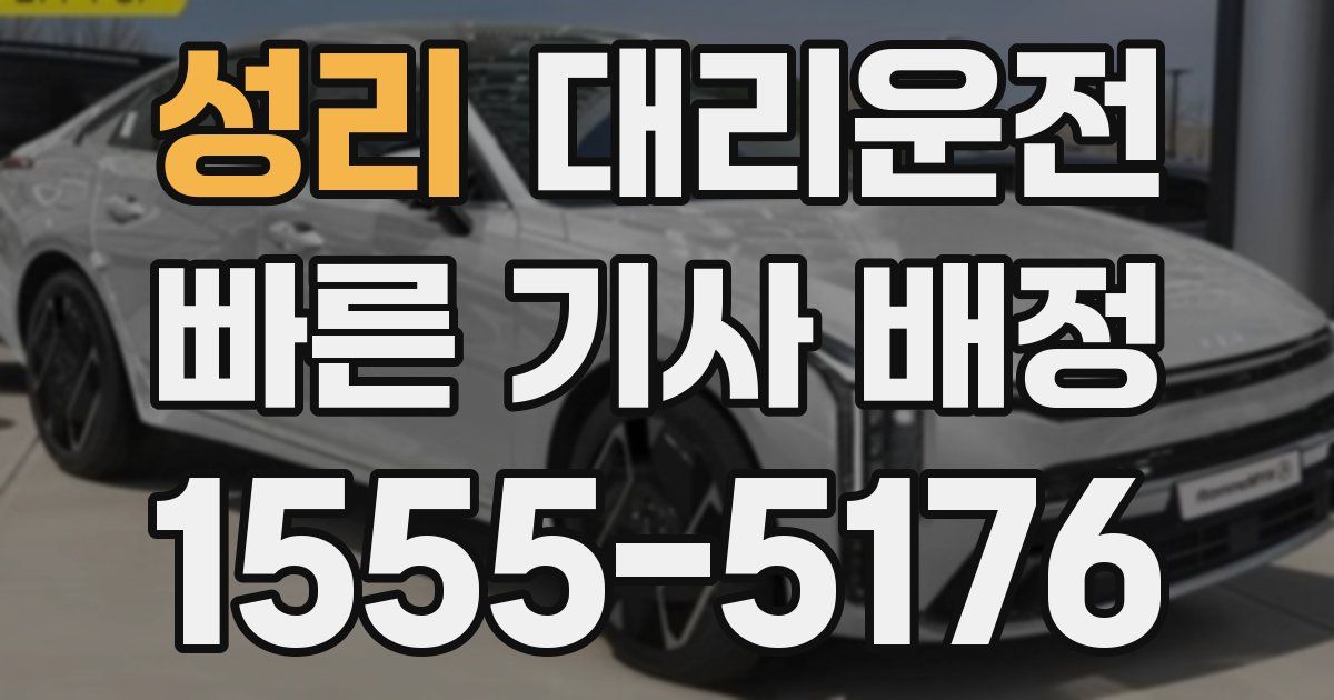 일일대리기사