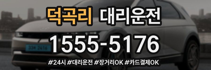덕곡리 대리운전