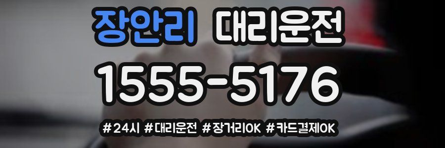 장안리 대리운전