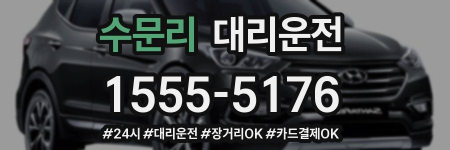 수문리 대리운전