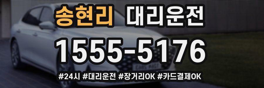 송현리 대리운전