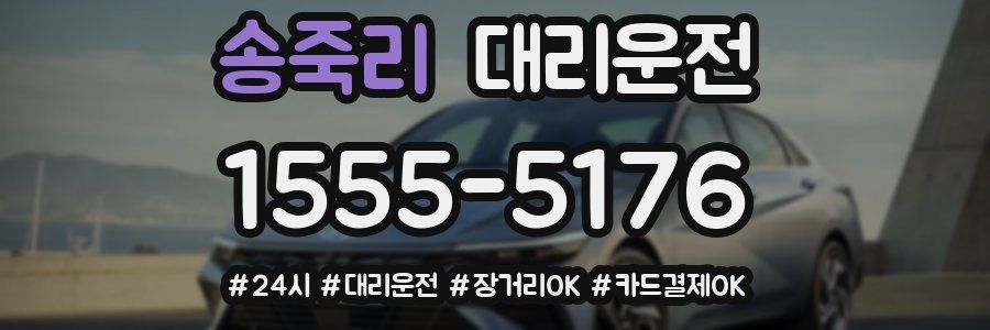 송죽리 대리운전