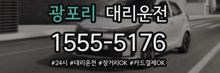 광포리 대리운전