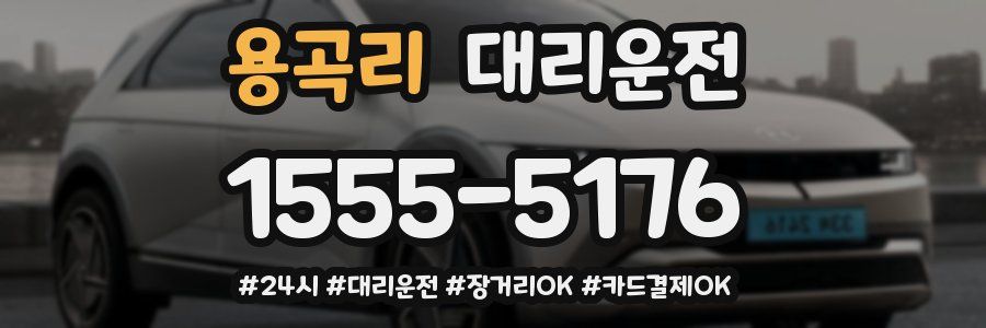 용곡리 대리운전