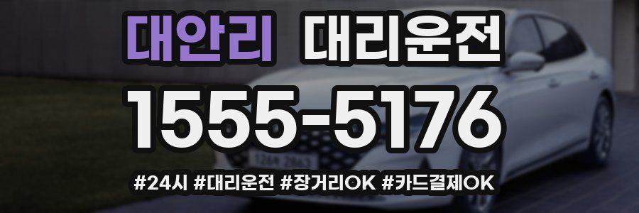 대안리 대리운전