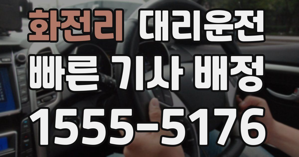 일일대리기사