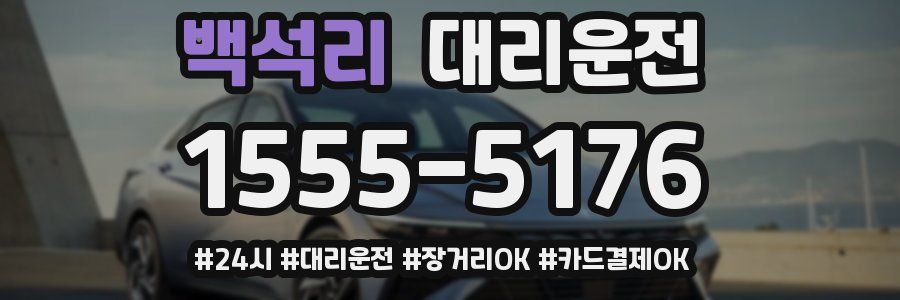 백석리 대리운전