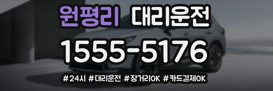 원평리 대리운전