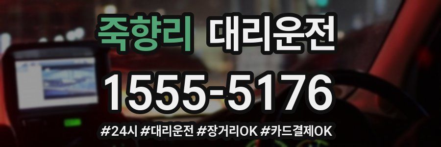 죽향리 대리운전