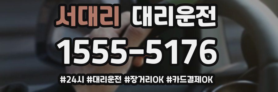 서대리 대리운전