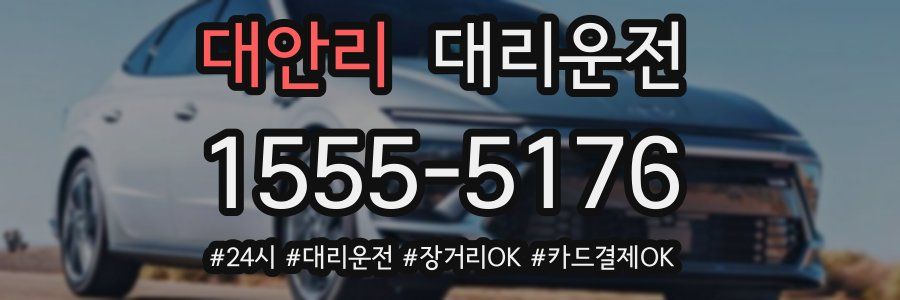대안리 대리운전
