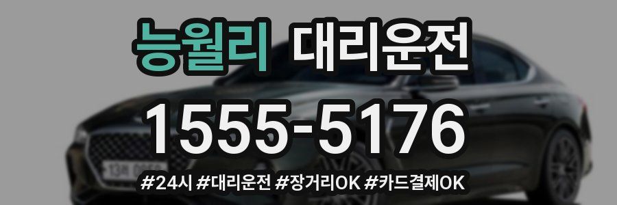 능월리 대리운전