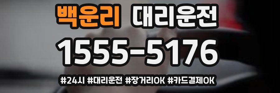 백운리 대리운전