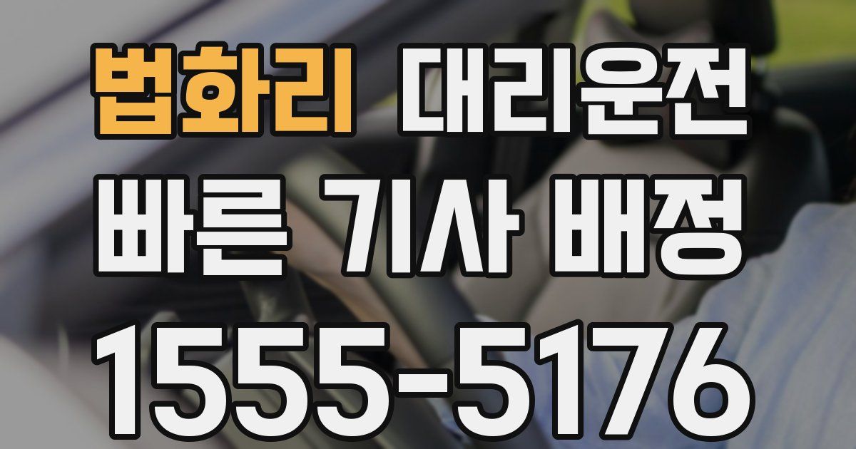 일일대리기사