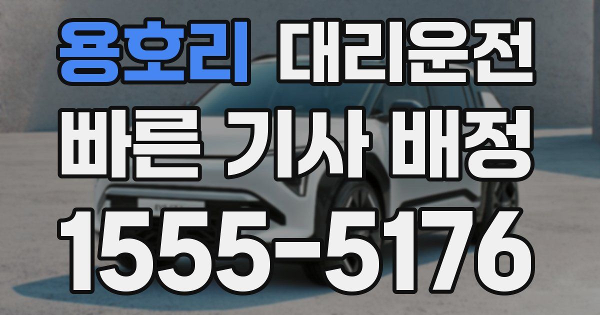 일일대리기사