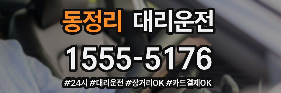 동정리 대리운전
