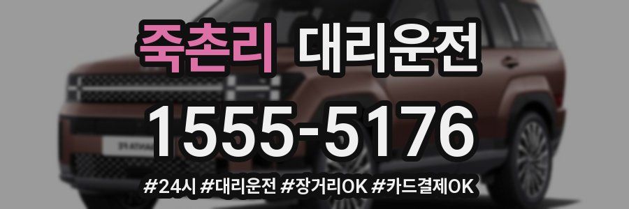 죽촌리 대리운전