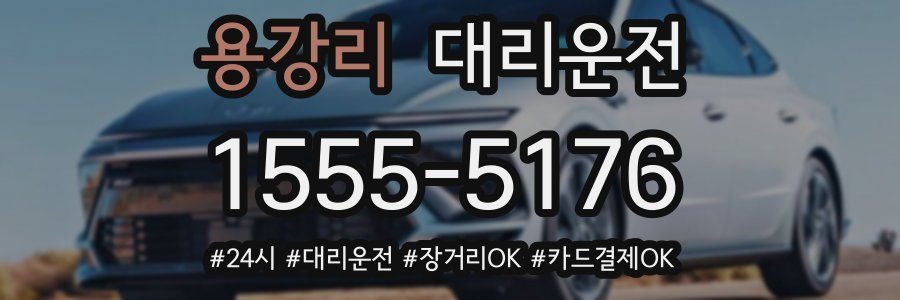 용강리 대리운전