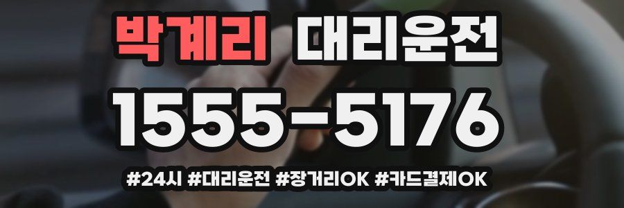 박계리 대리운전
