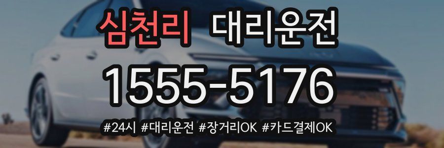 심천리 대리운전