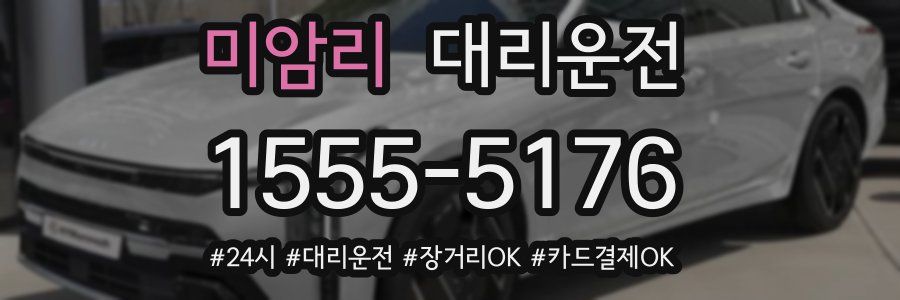 미암리 대리운전