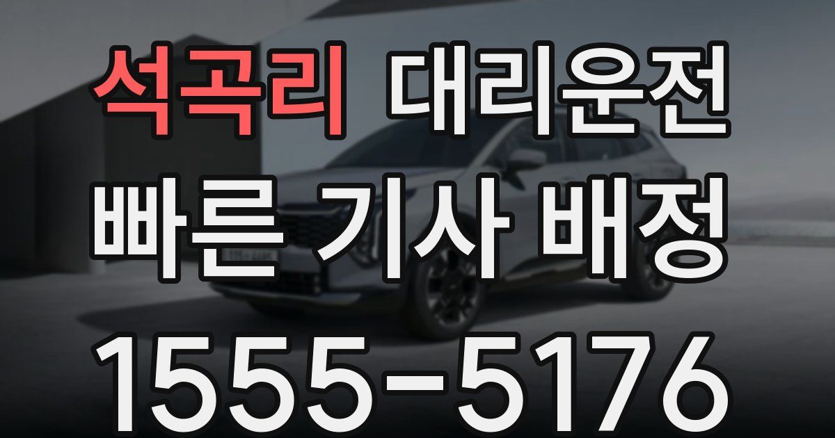 일일대리기사
