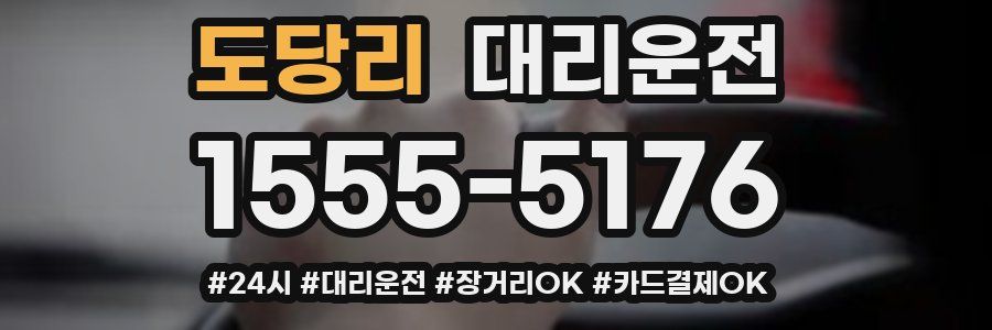 도당리 대리운전
