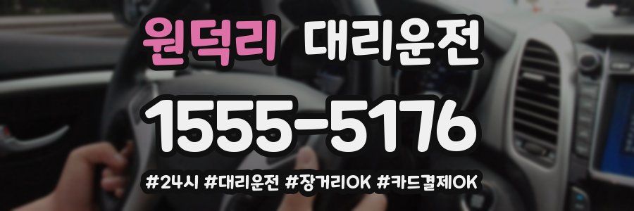 원덕리 대리운전