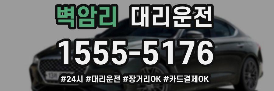 벽암리 대리운전