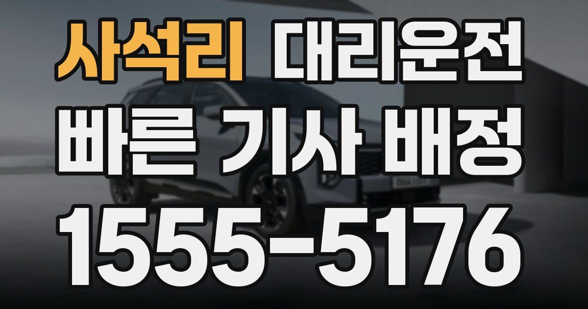 일일대리기사