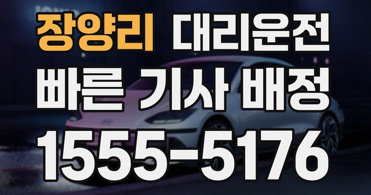 일일대리기사