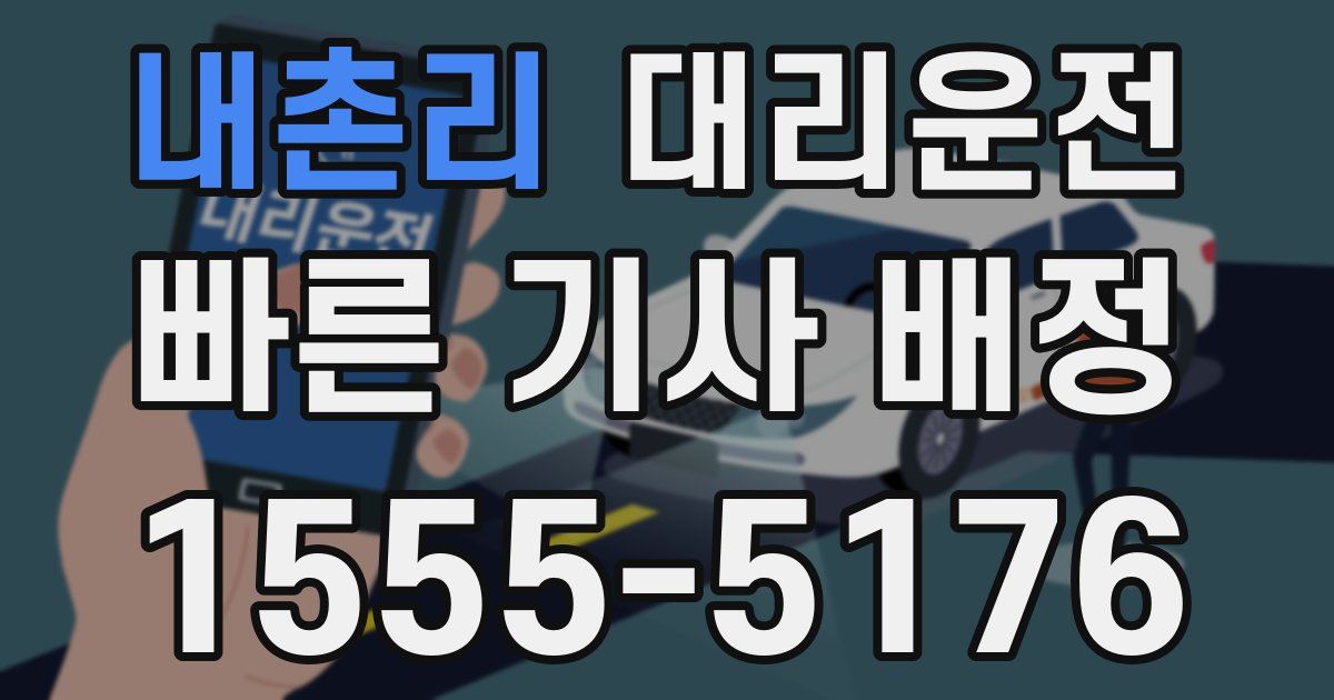 일일대리기사