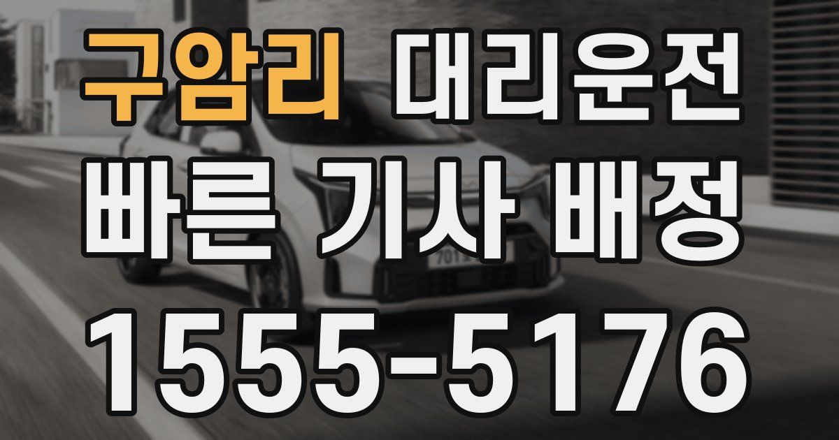 일일대리기사
