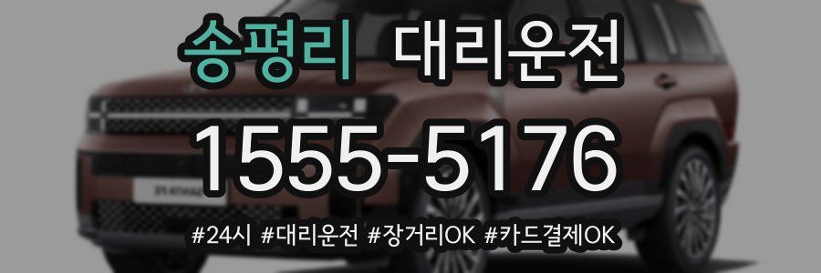 송평리 대리운전